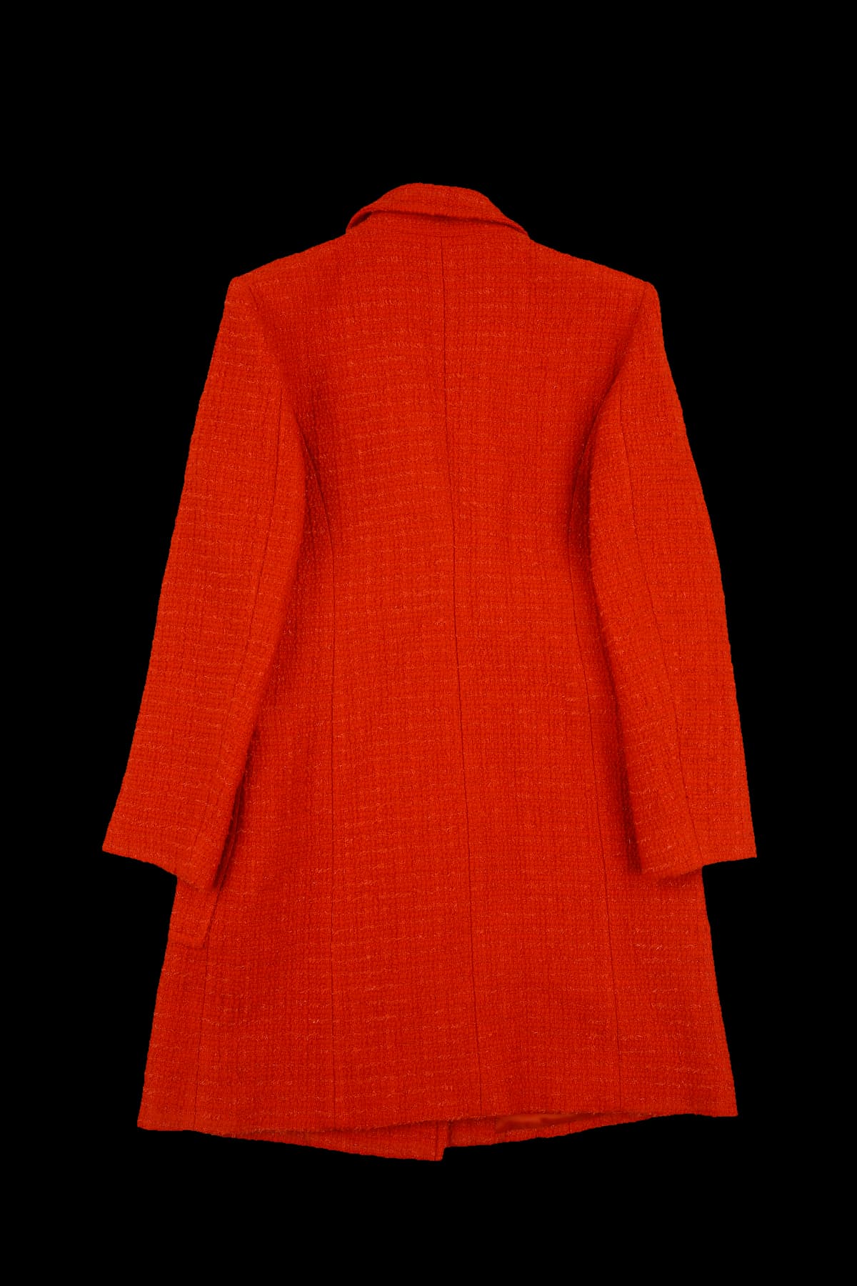 투버튼 롱 코트