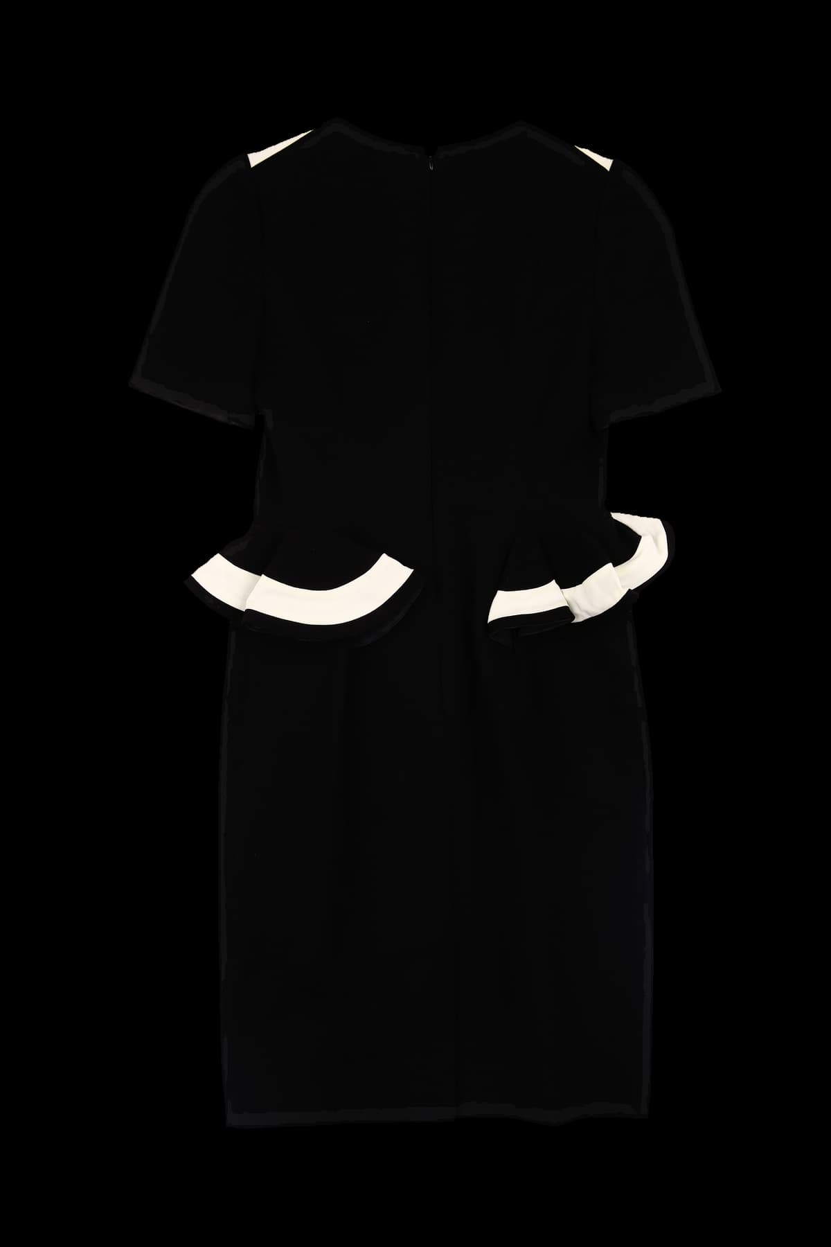 프릴 반팔 원피스