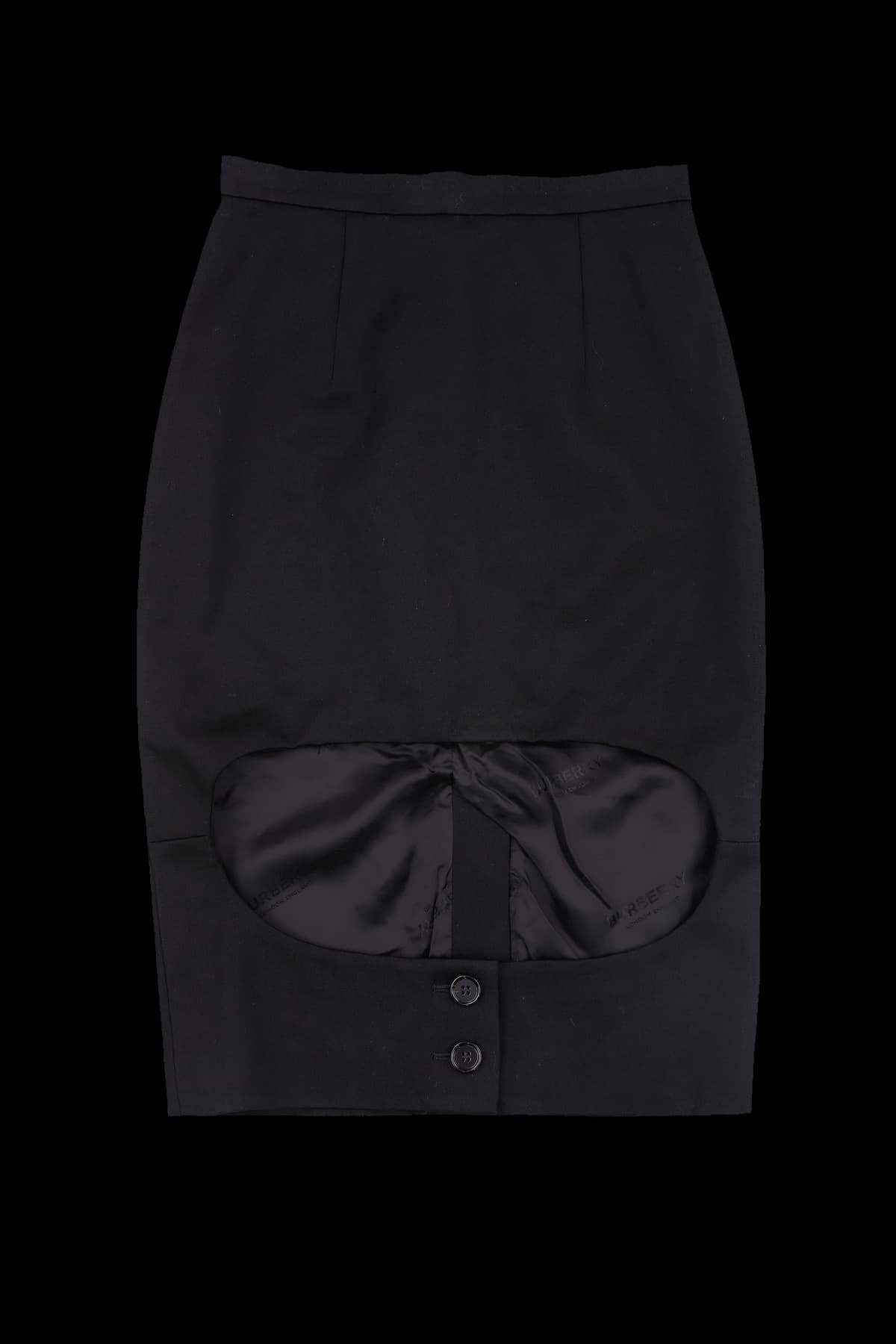 트임 디테일 스커트