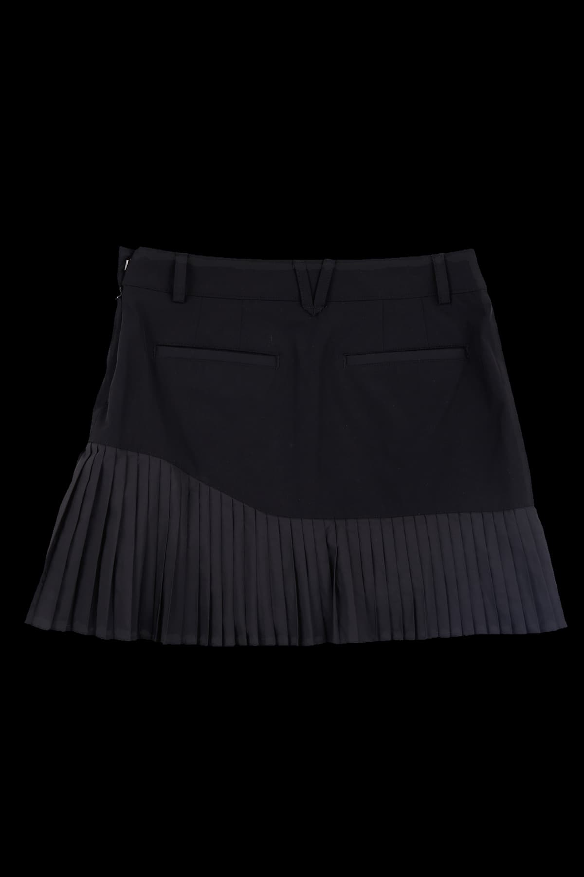 주름 플리츠 큐롯 스커트