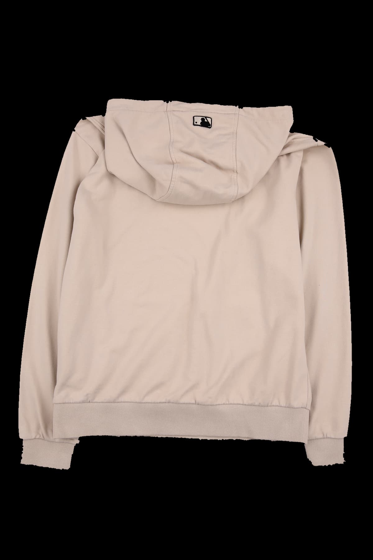 스몰로고 자수 후드티셔츠