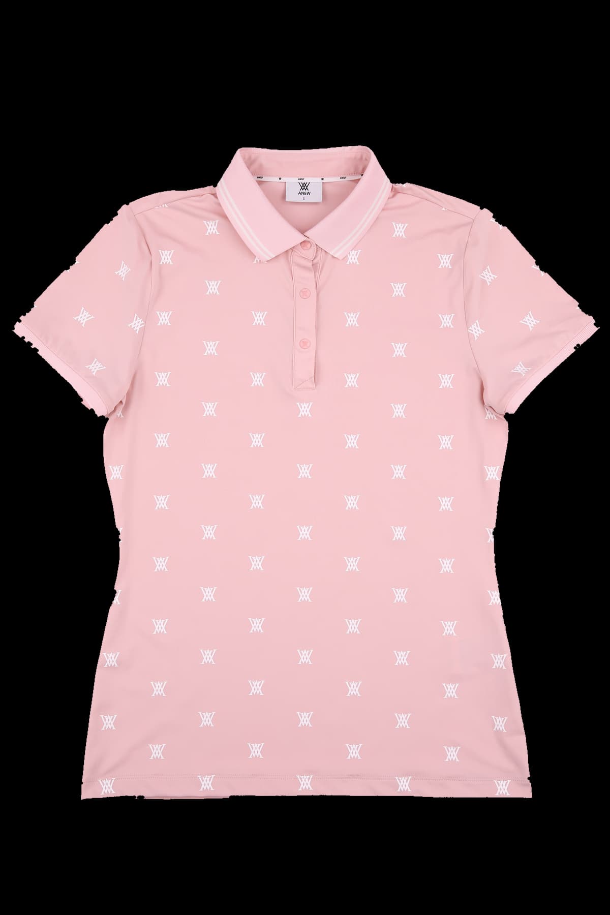 뉴로고 모노그램 프린트 티셔츠