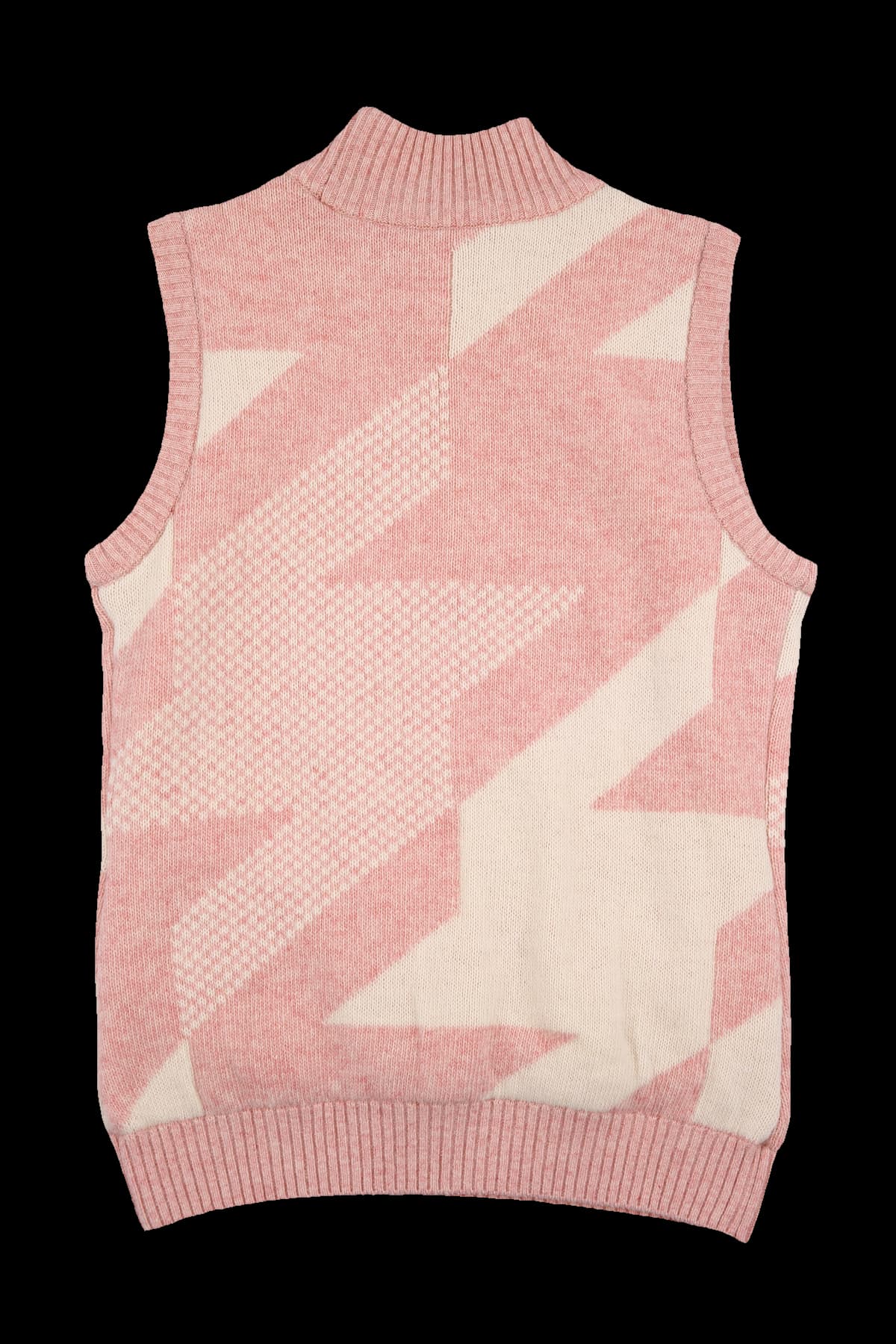 반폴라 니트 베스트