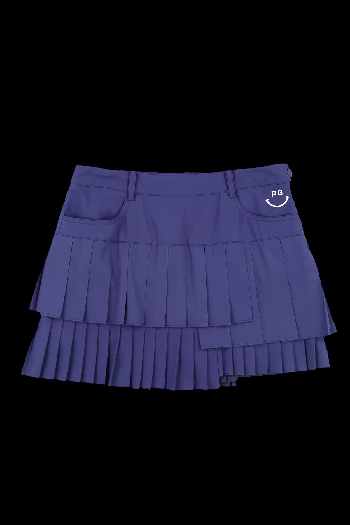 레이어 플리츠 스커트