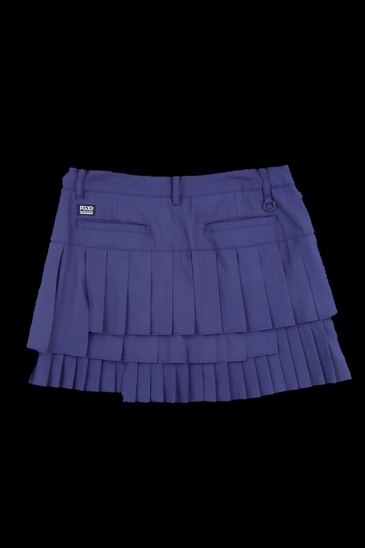 레이어 플리츠 스커트