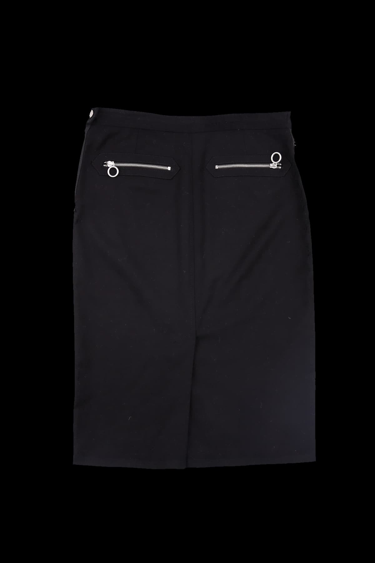 포켓 집업 스커트