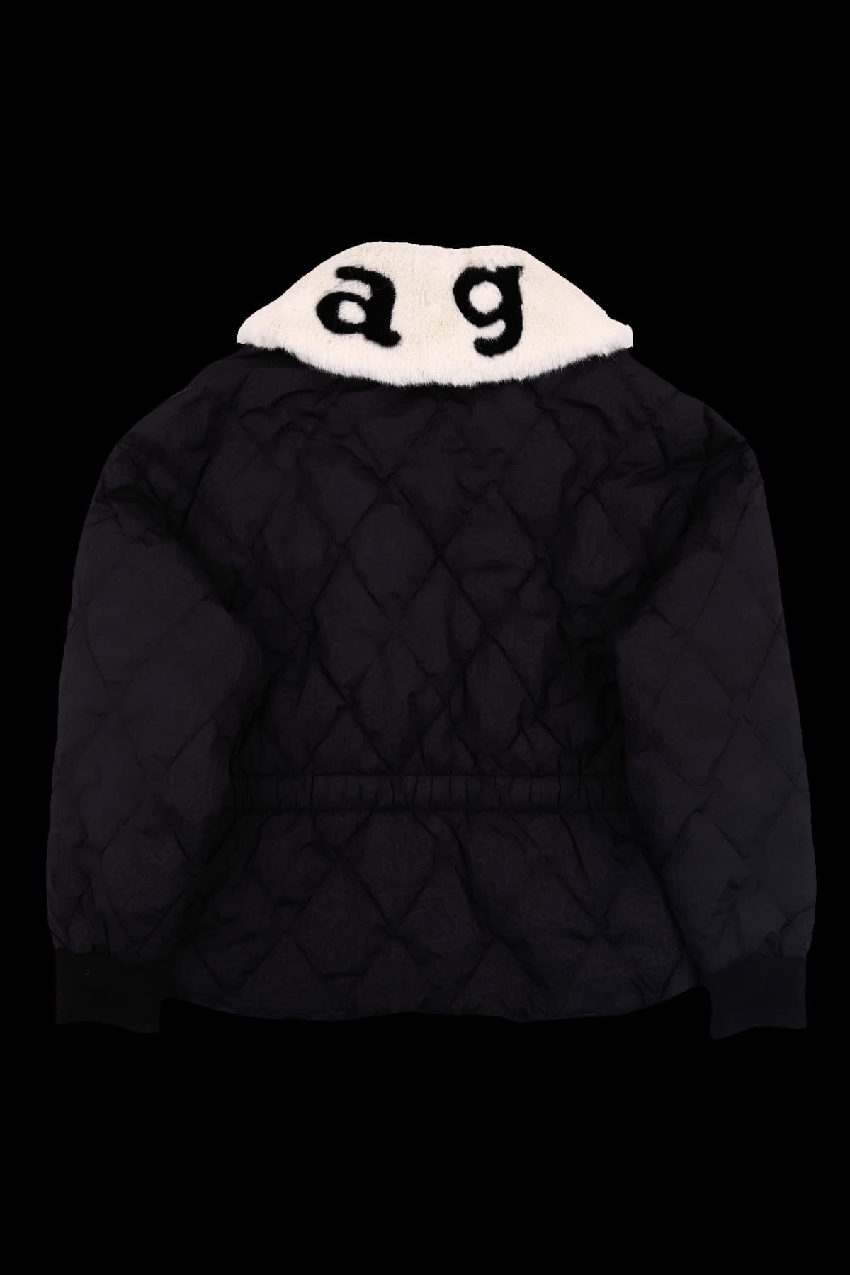 퍼 트리밍 패딩