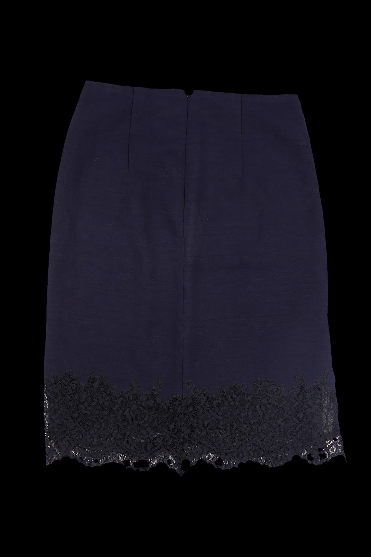 시스루 헴 스커트