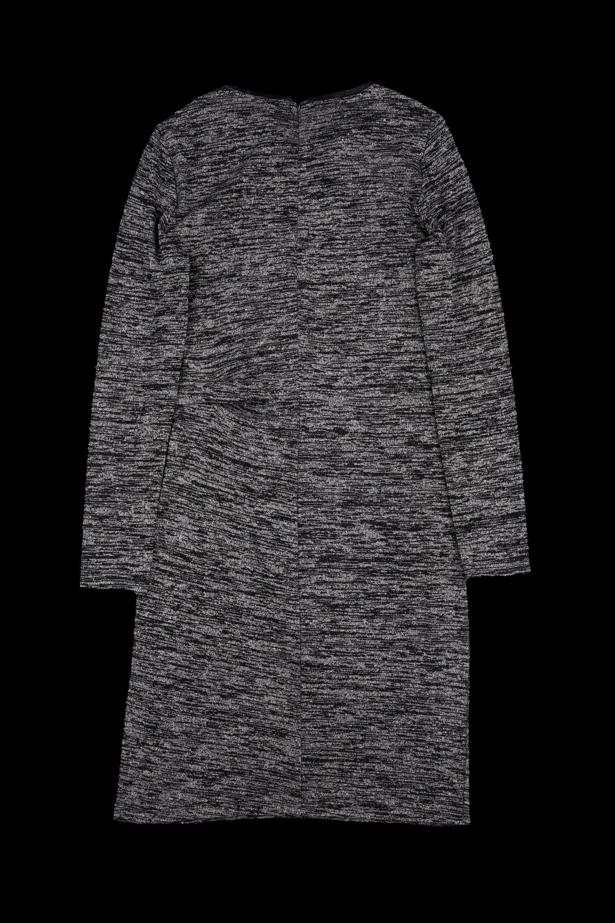 스트레치 배색 원피스