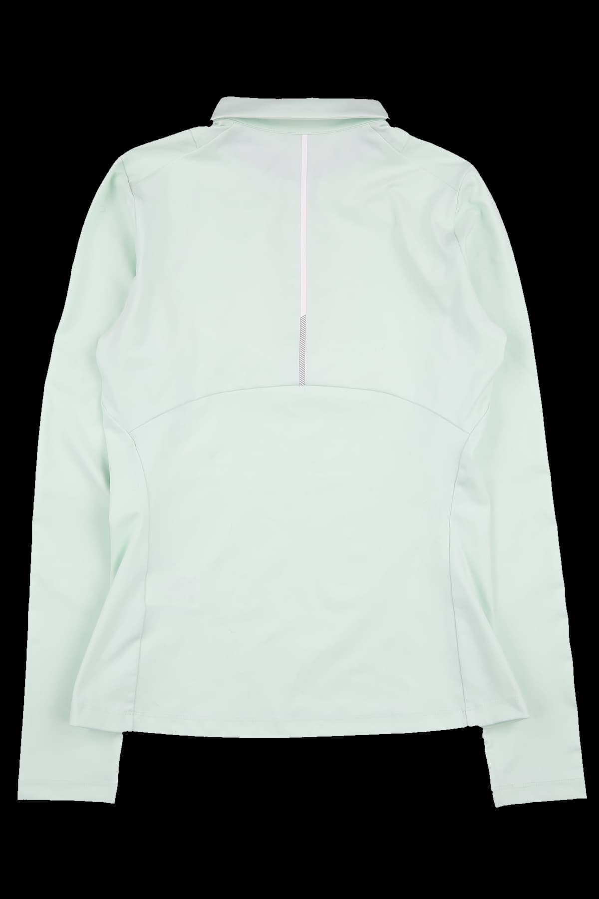 민트 카라 긴팔 티