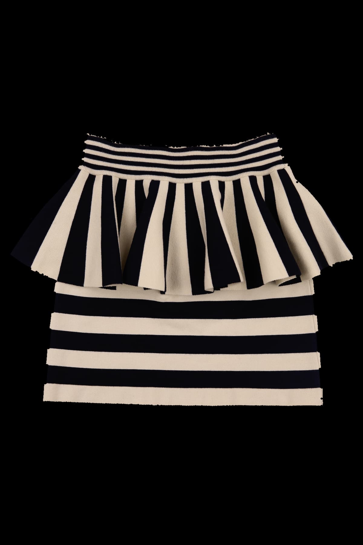 니트 레이어드 스커트