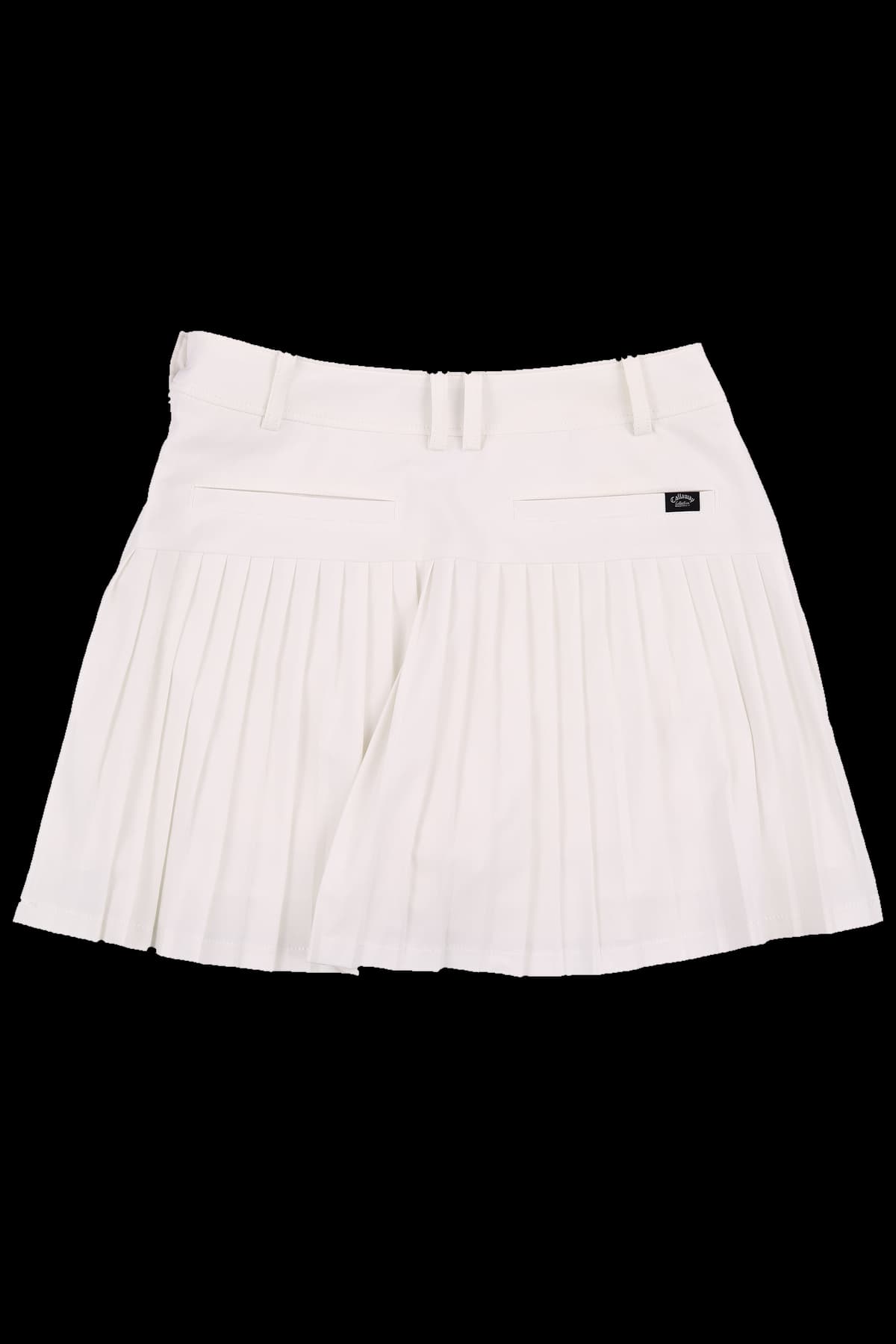 하프 플리츠 스커트