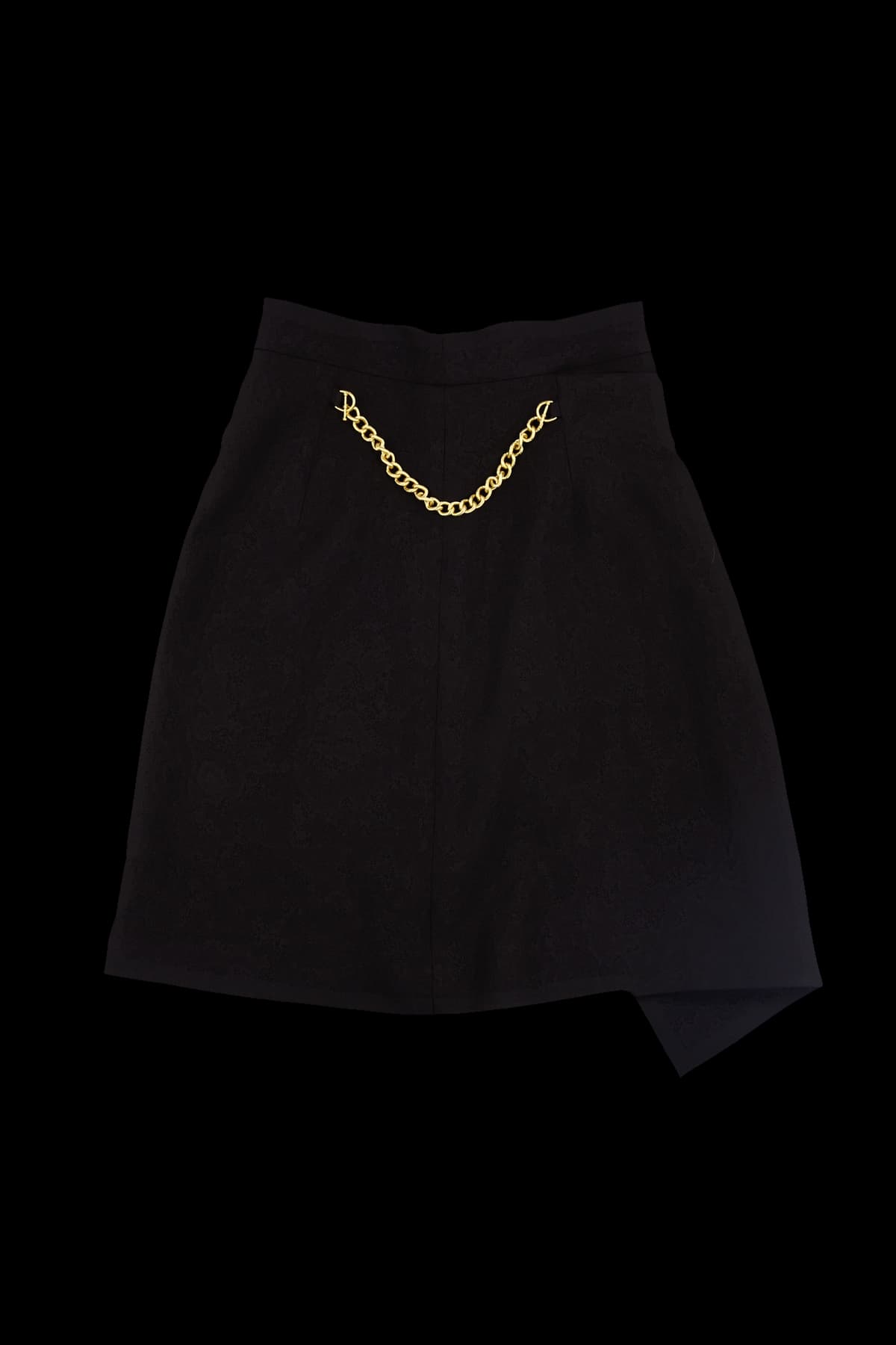 골드 체인 스커트