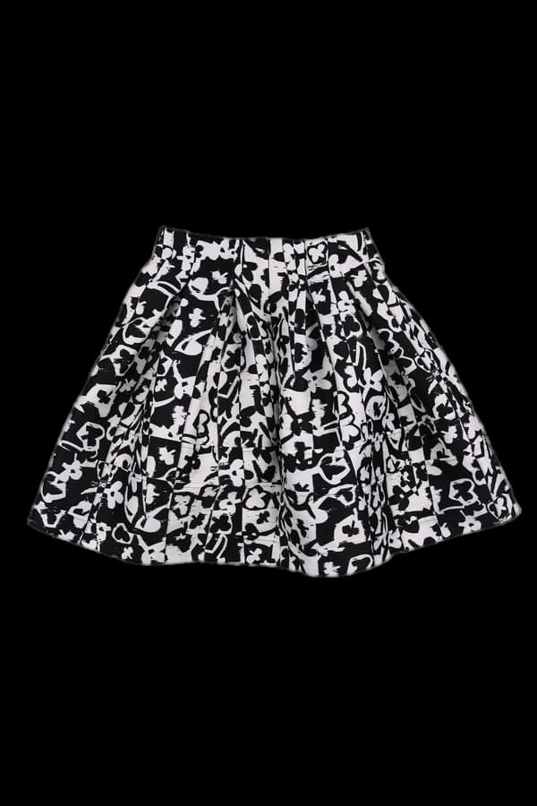 플라워 플레어스커트