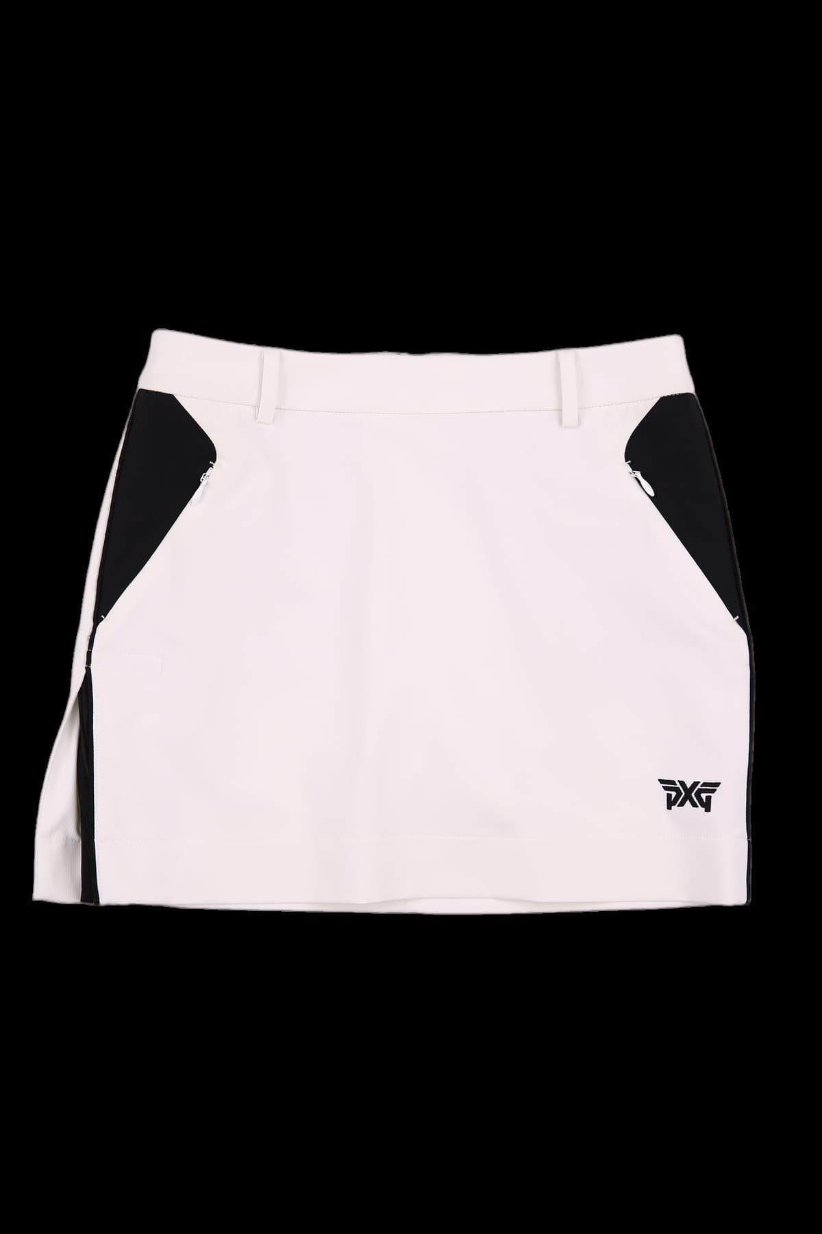 플리츠 포인트 스커트