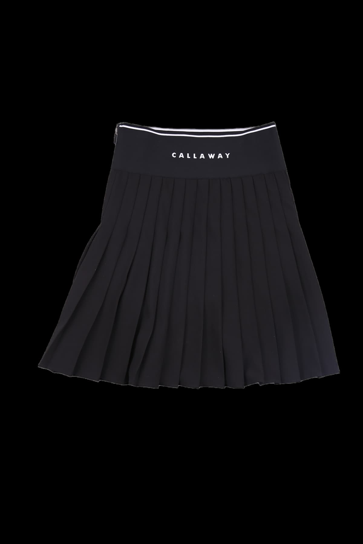 E-밴드 플리츠 스커트