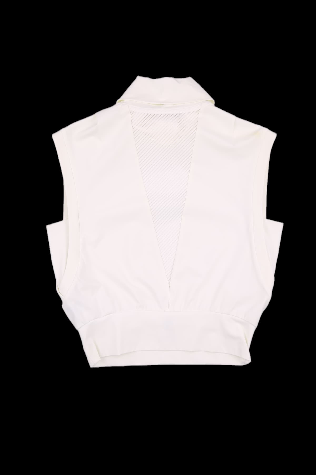 스트레치 하이넥 슬리브리스