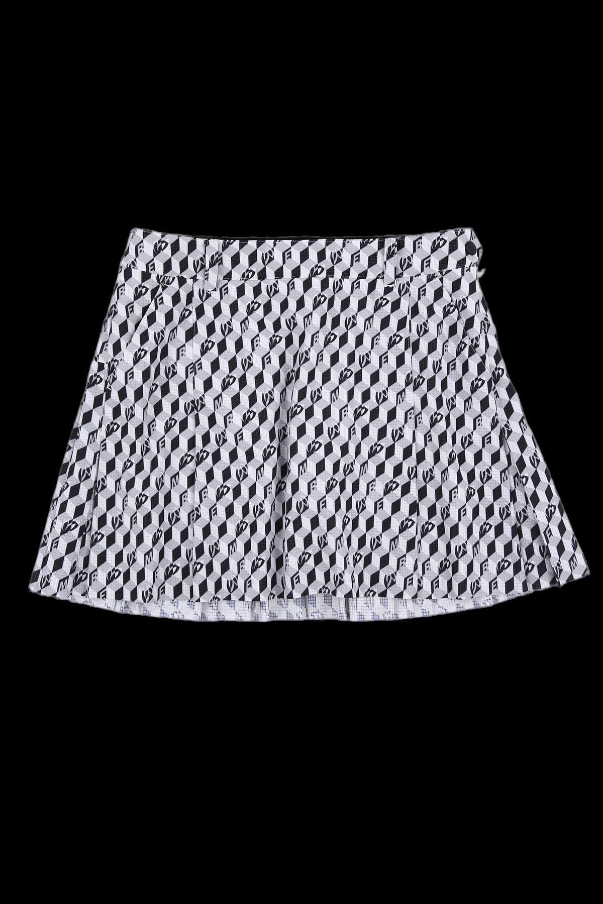 로고 그래픽 스커트