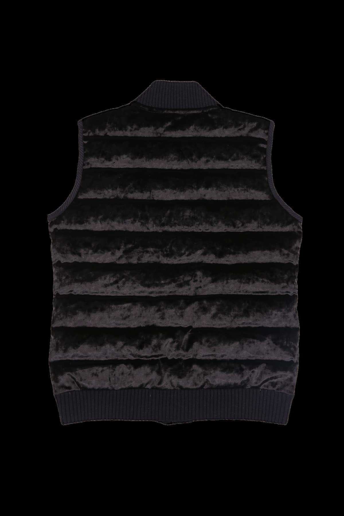 벨벳 패딩 베스트