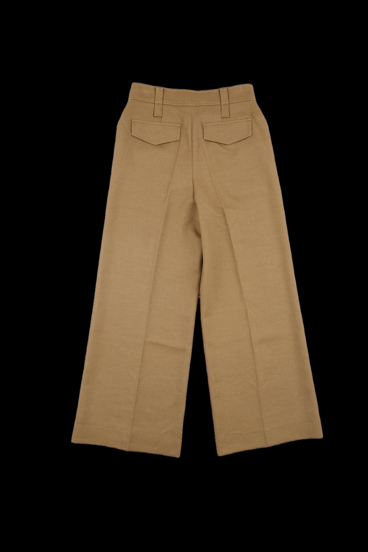 버튼 와이드 팬츠