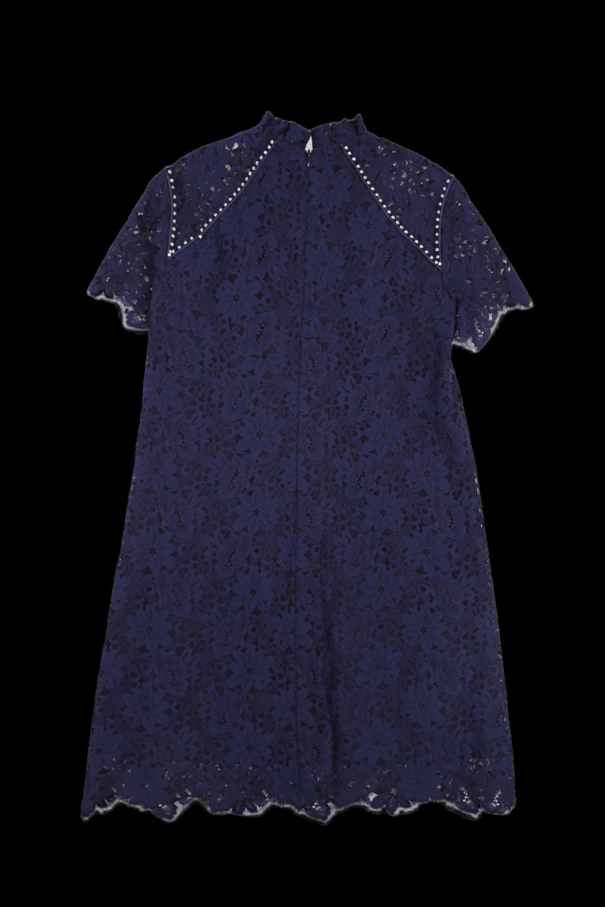 반팔 패턴 원피스