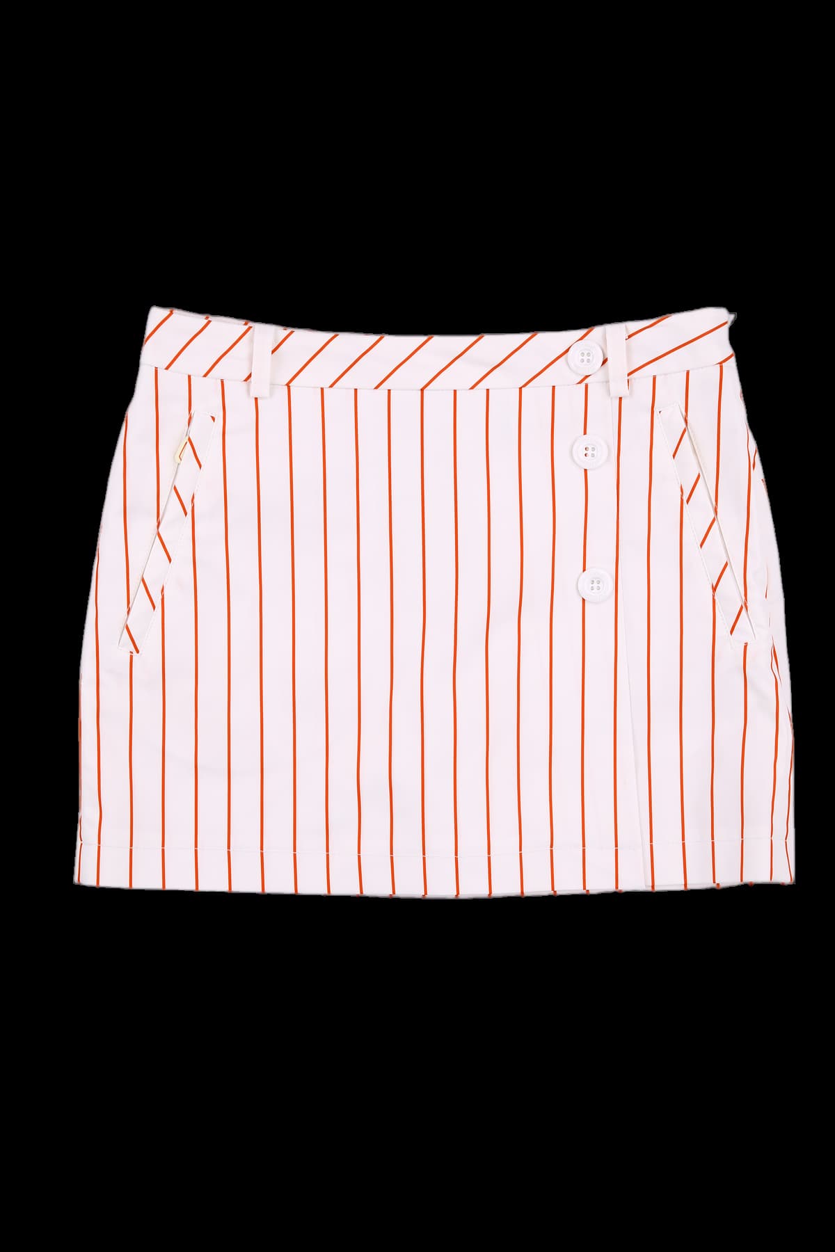 스트라이프 스커트