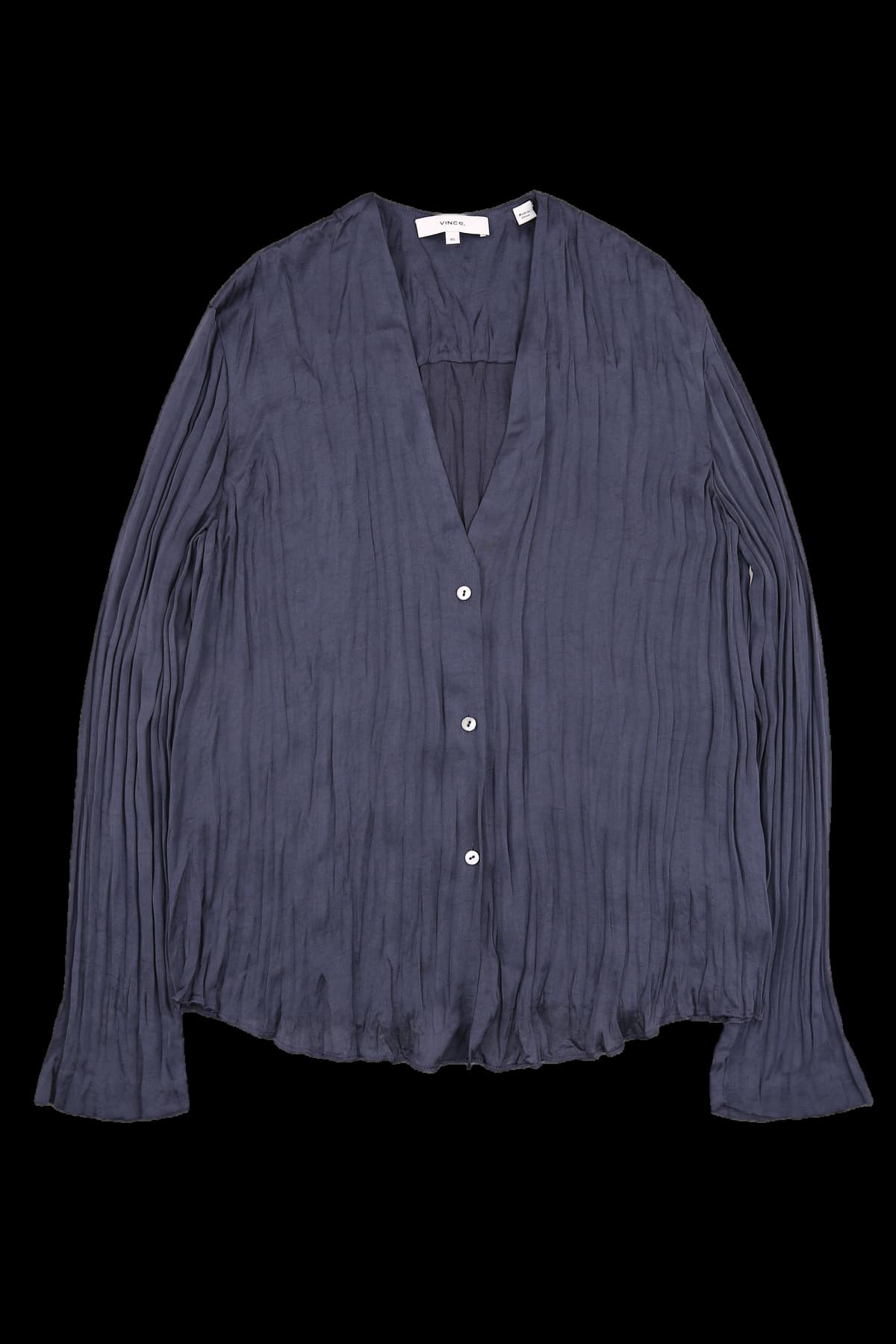 실키 셔링 블라우스