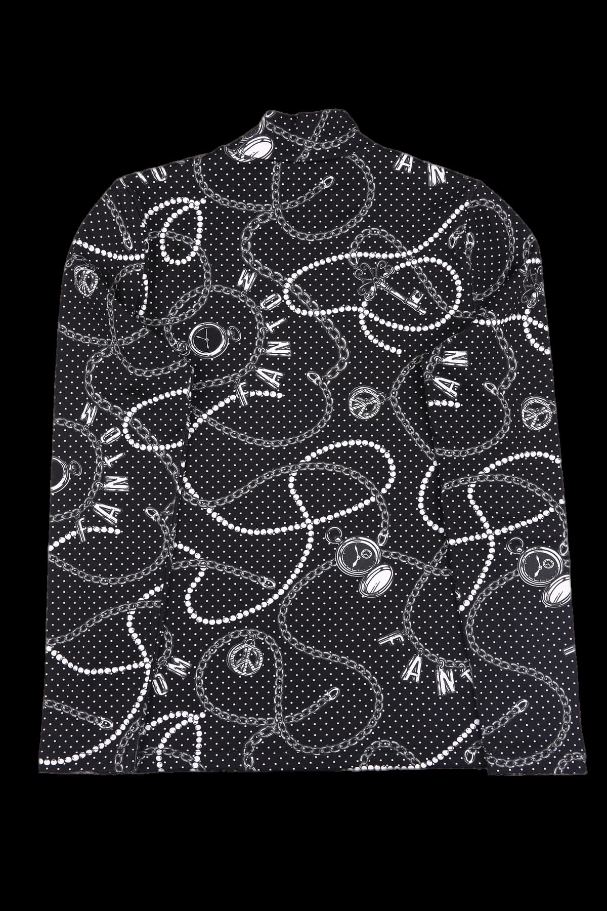 하이넥 긴팔티셔츠