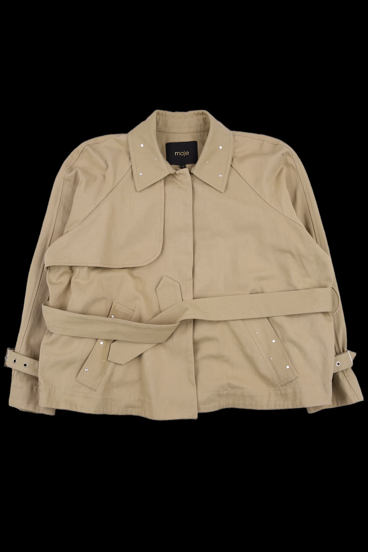 벨티드 카라자켓