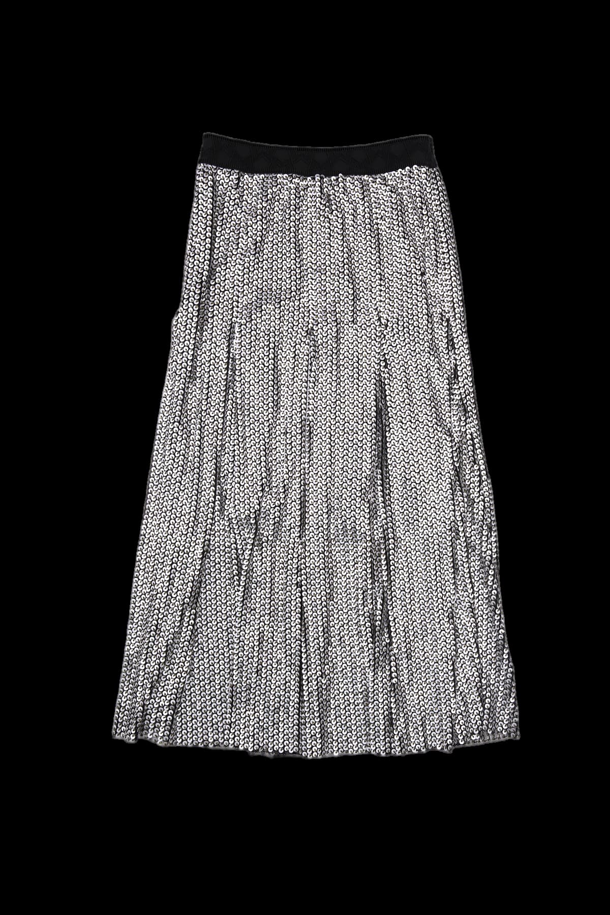 스팽글 밴딩 스커트