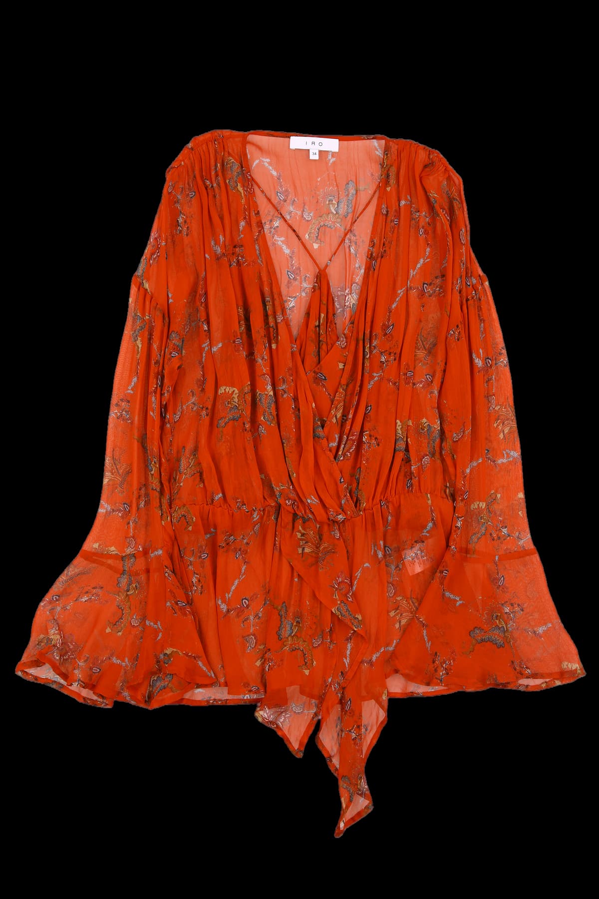 시스루 블라우스