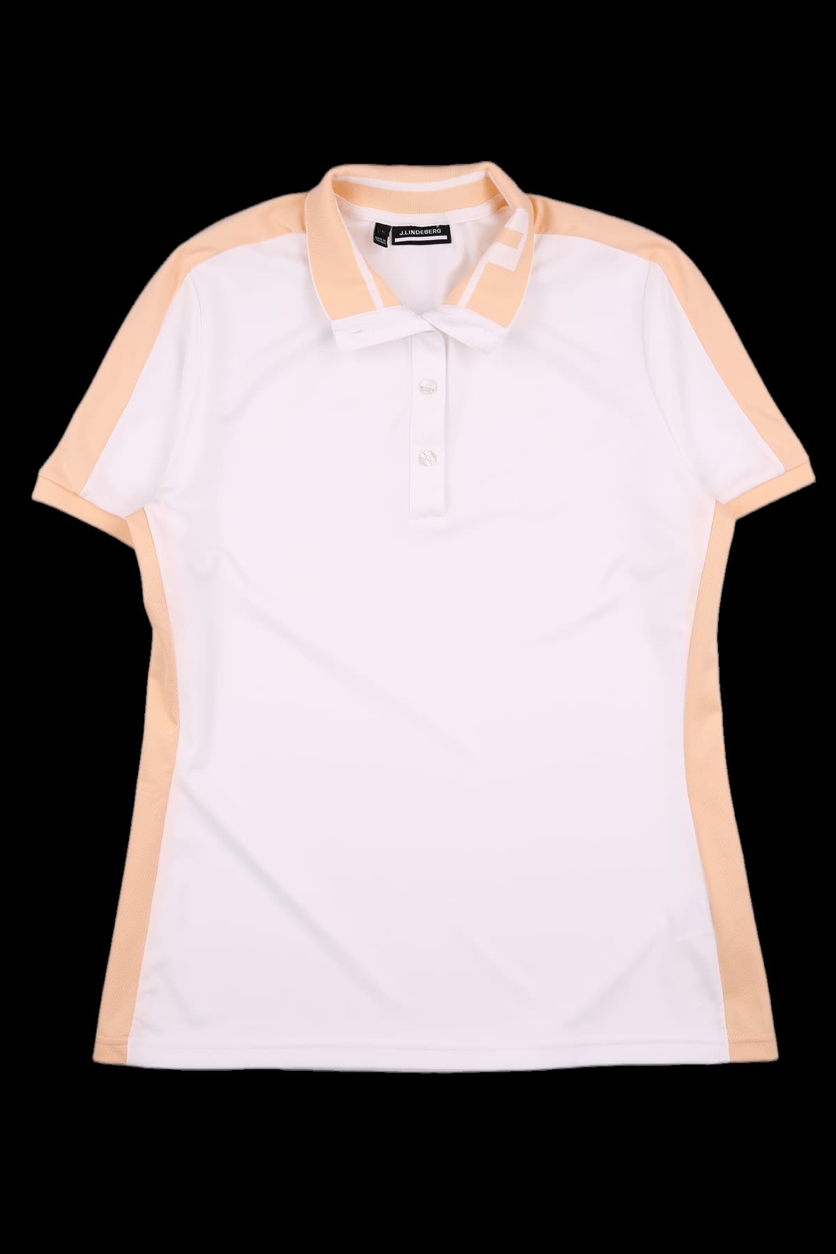 배색 반팔카라티