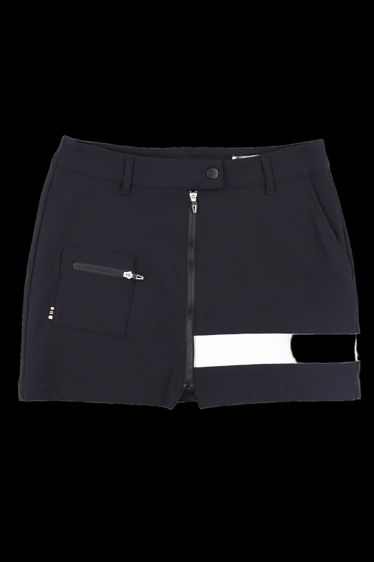 스트레트 지퍼포켓 기모스커트