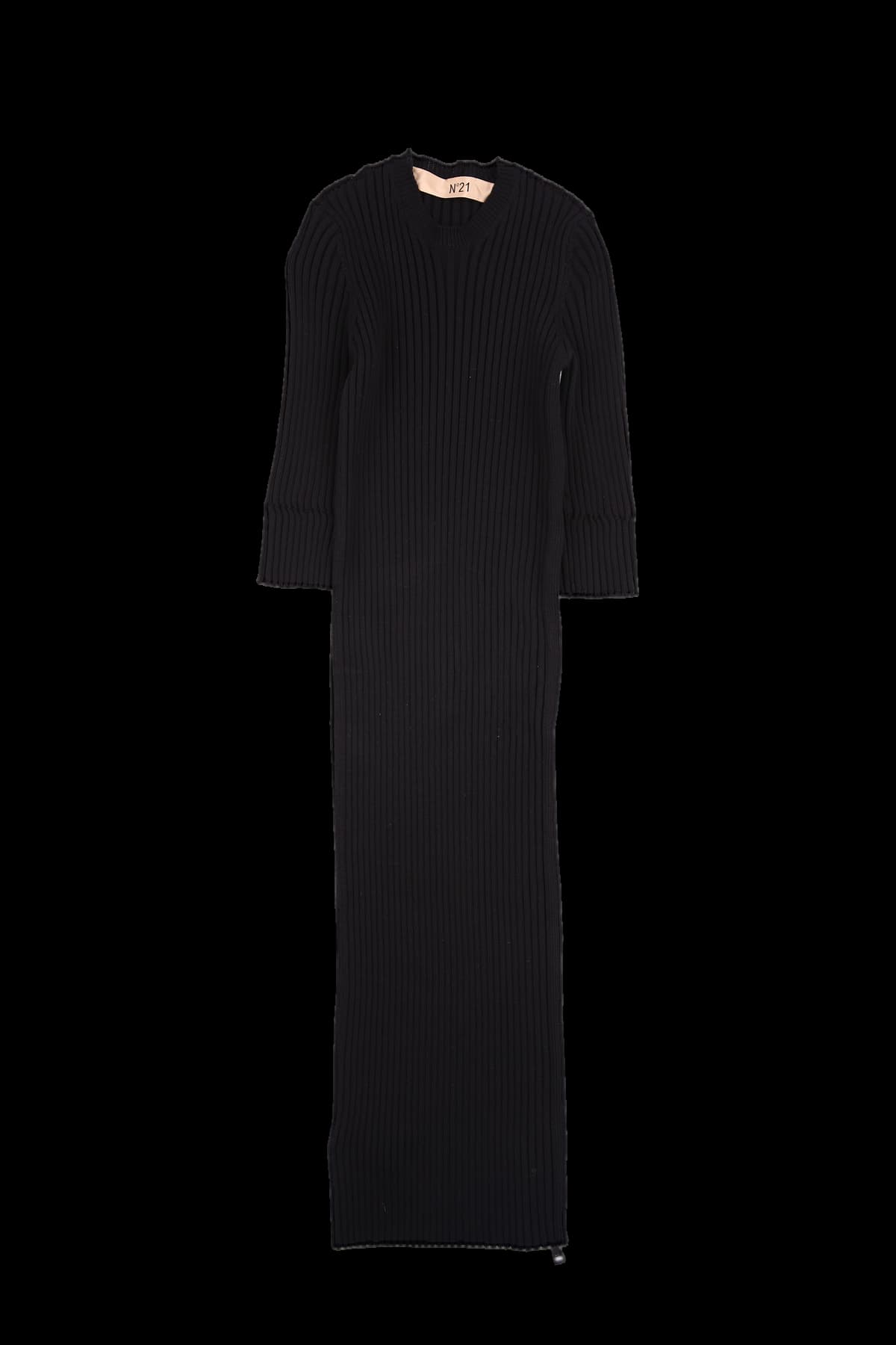 니트 집업 원피스