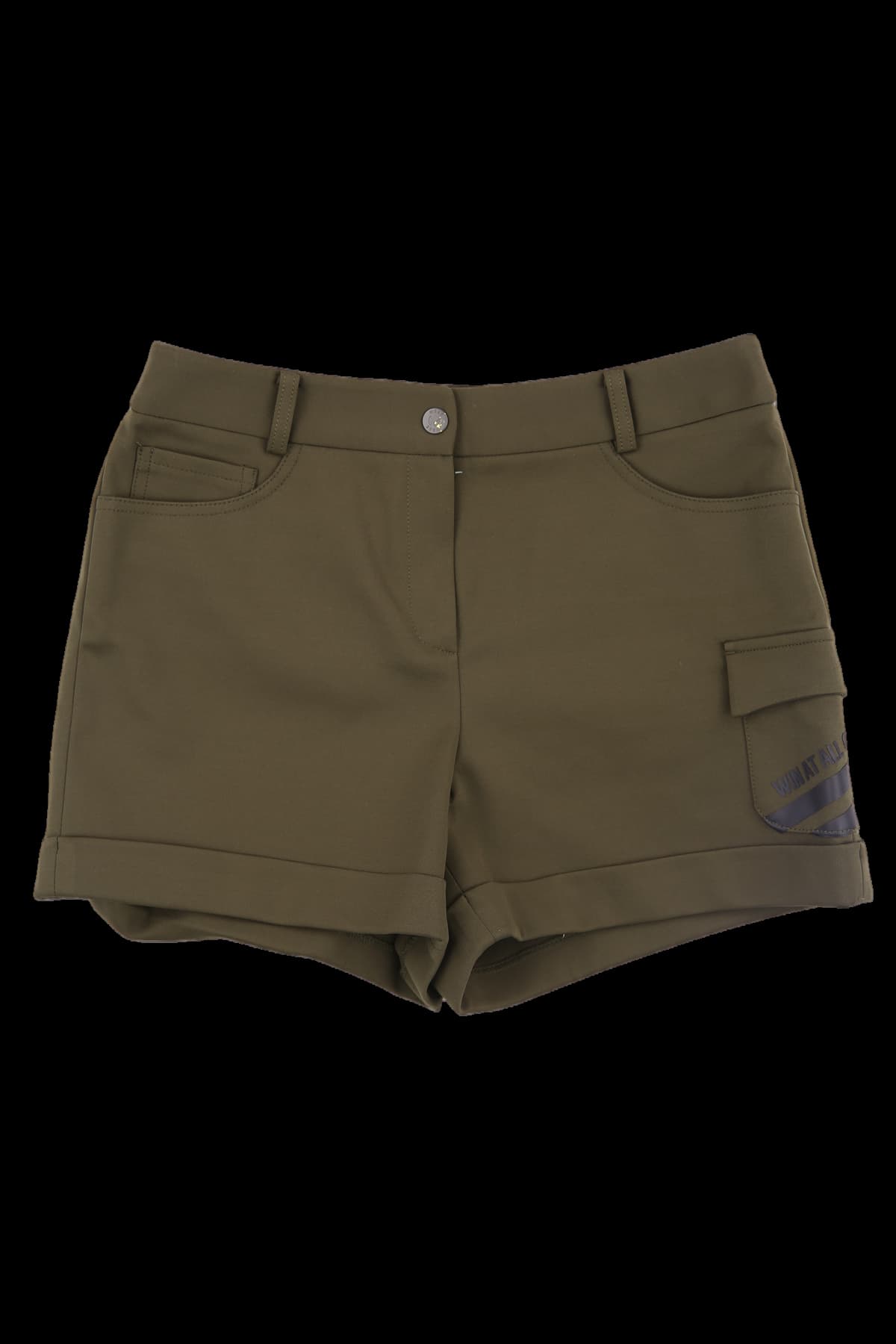 미니 포켓로고 숏 팬츠