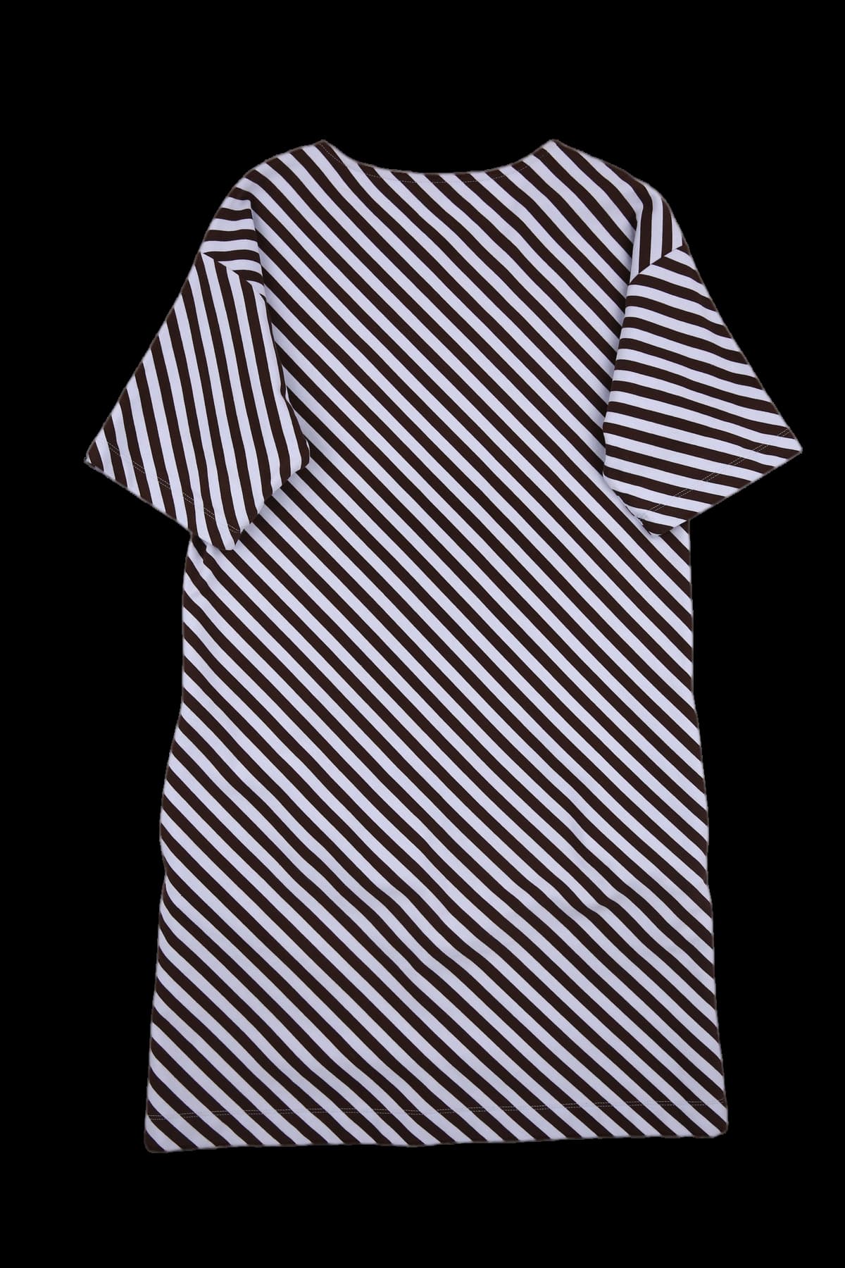 스트라이프 코튼 원피스