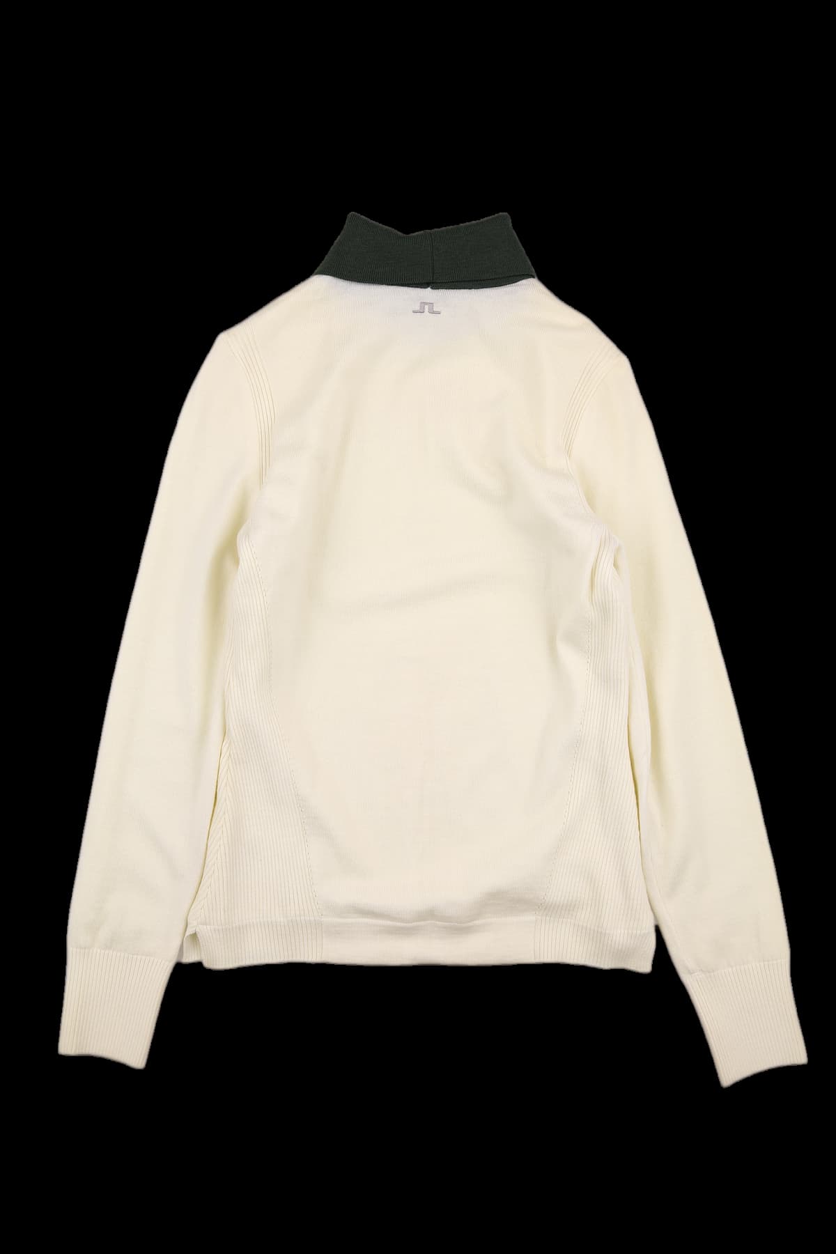 배색 폴라 니트