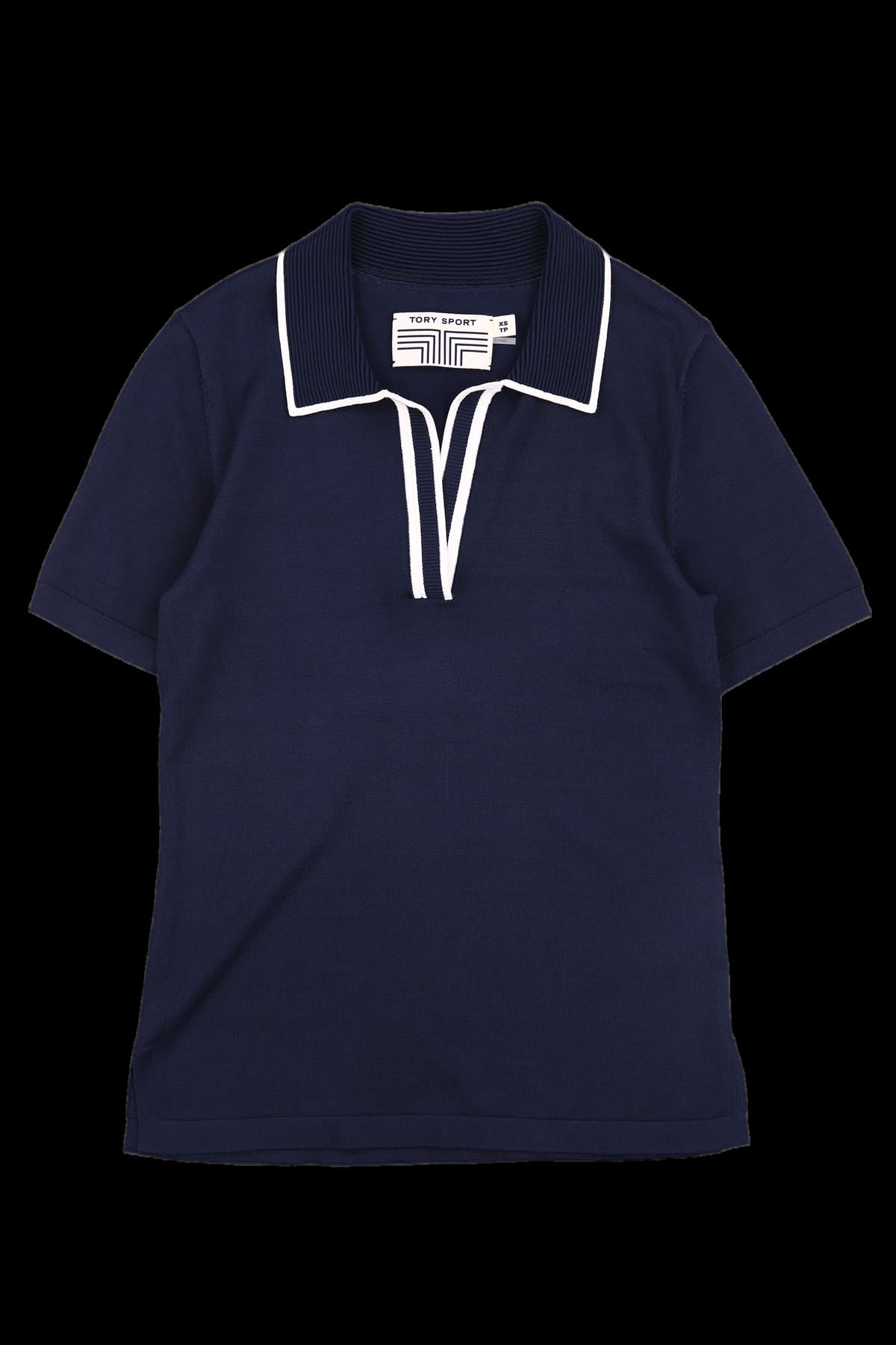 V넥 카라 반팔티