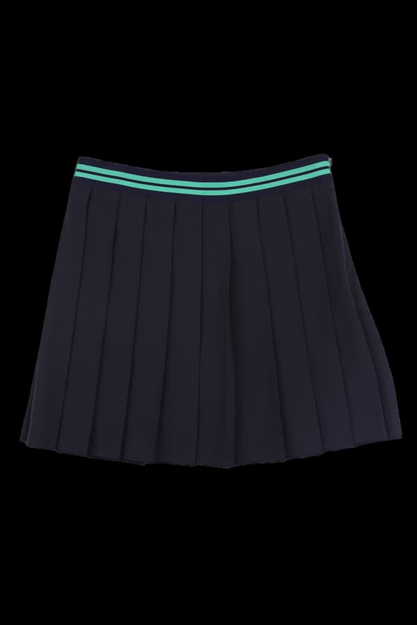 스트레치 플리츠 스커트