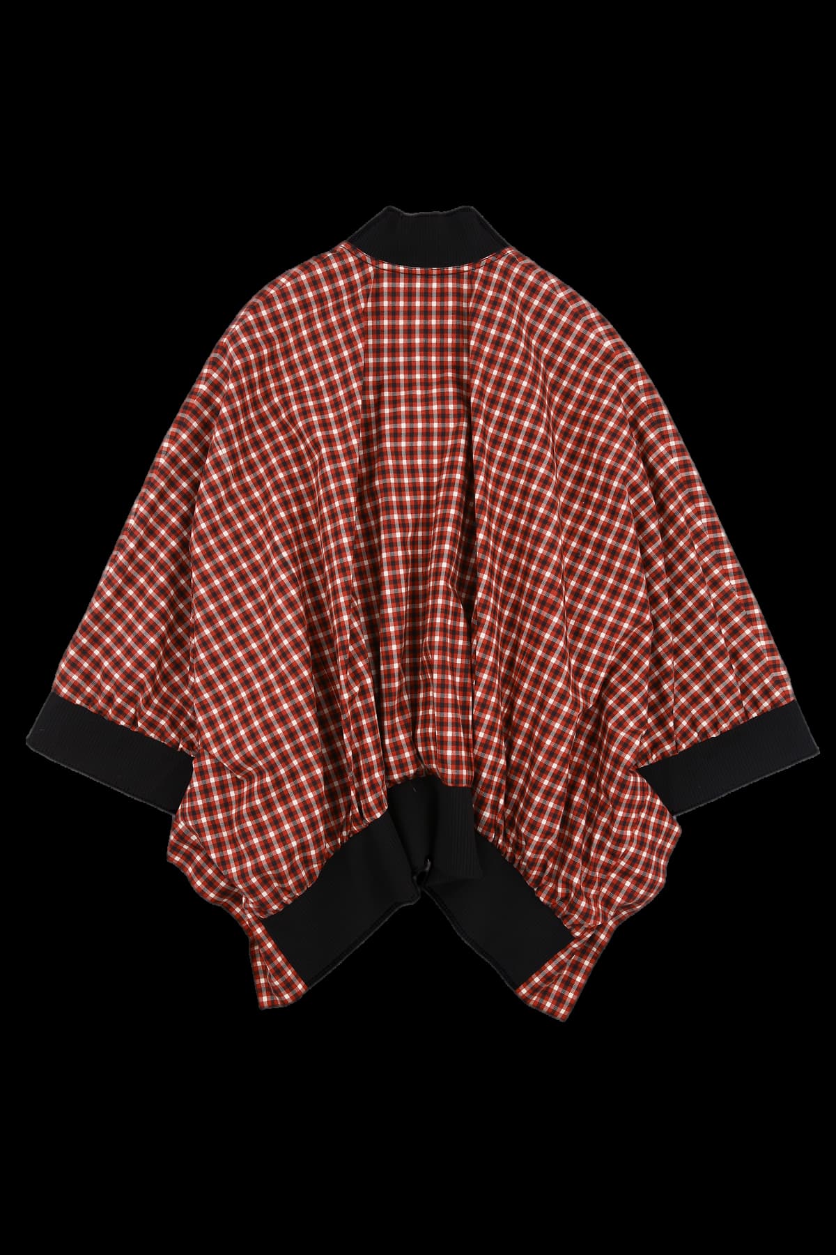 체크 로브 자켓