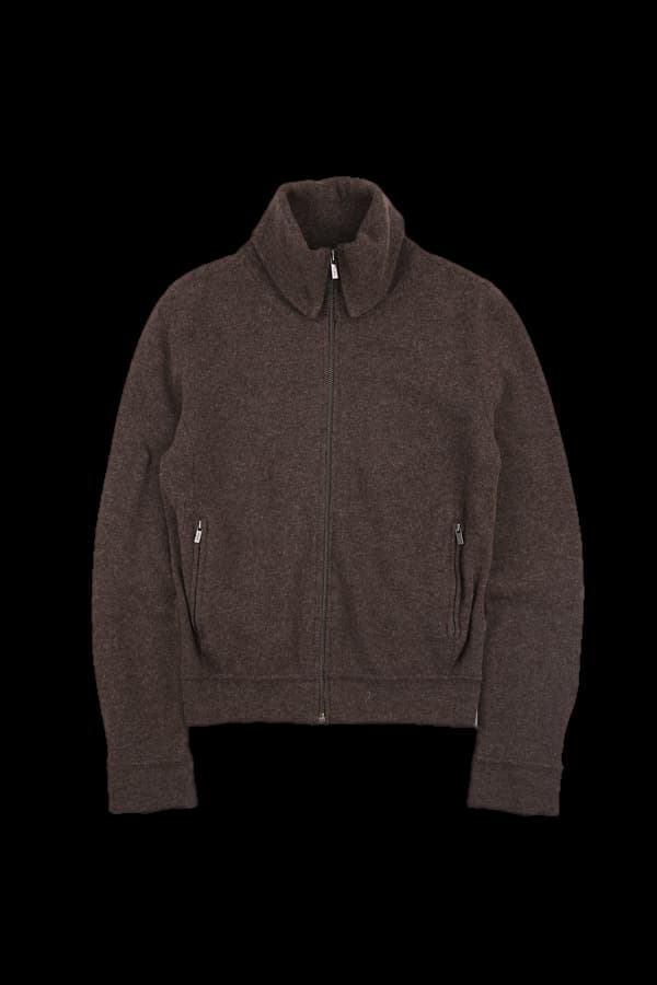 니트 풀집업 자켓