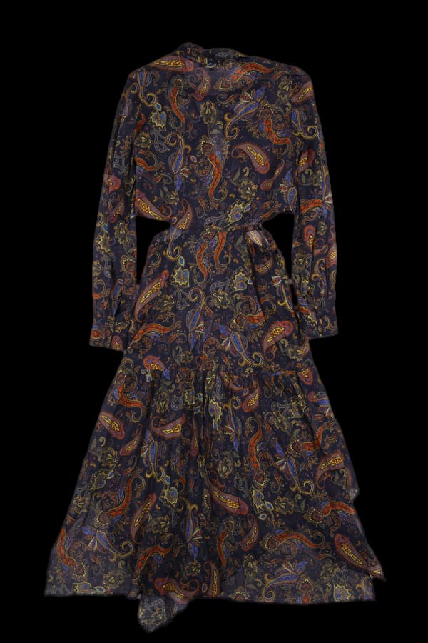 트임 긴팔 원피스