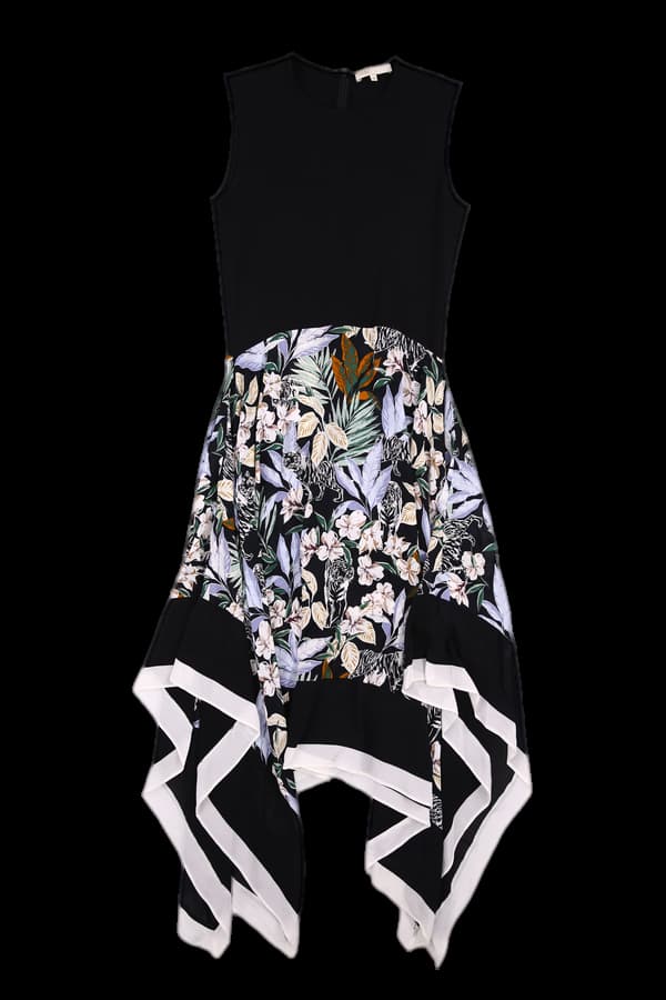 플라워패턴 원피스