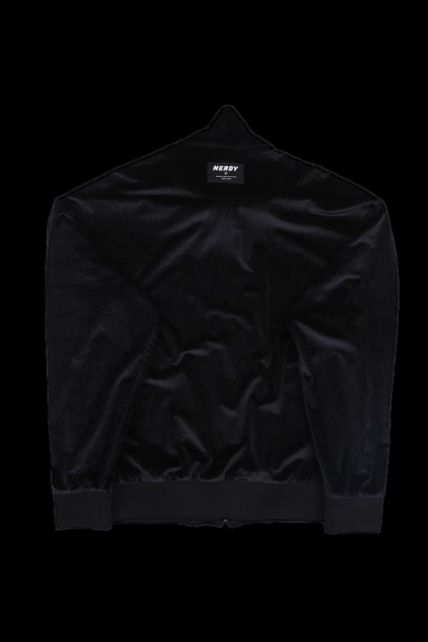 벨벳골지 져지 점퍼