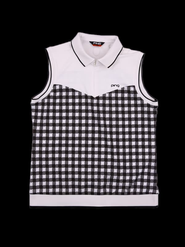 민소매 하프집업