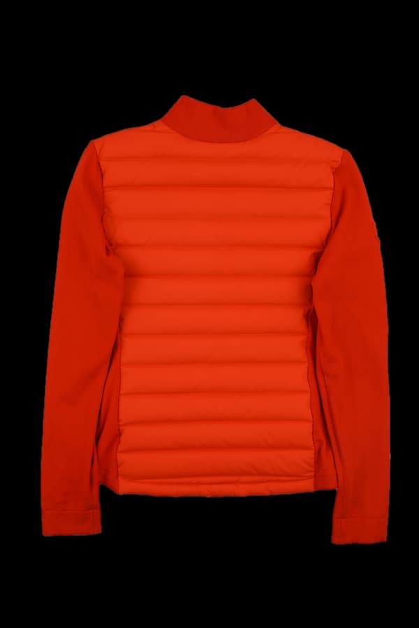 패딩 니트 집업