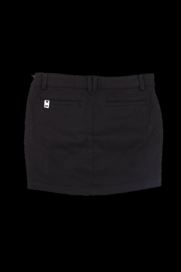 코튼 언발 스커트