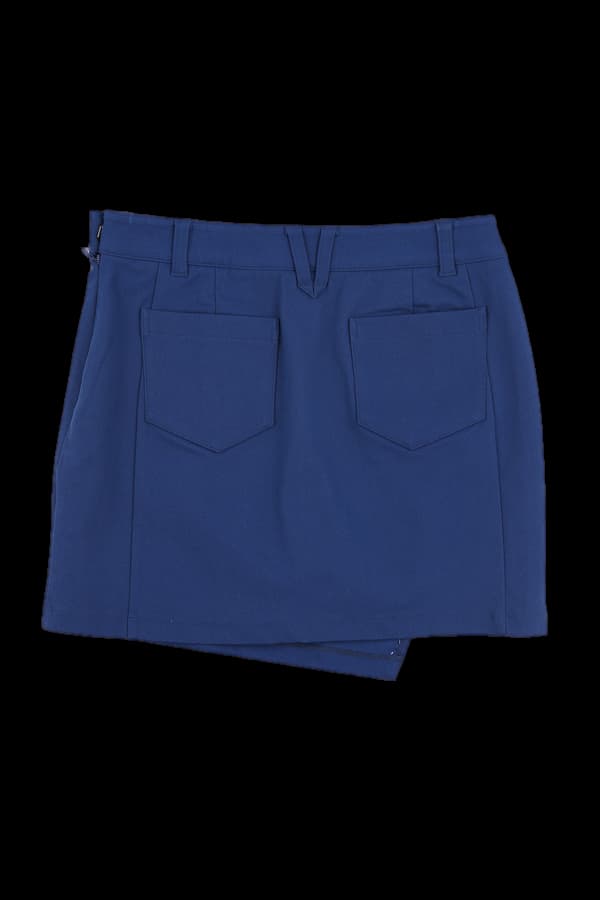 언발 로고 스커트