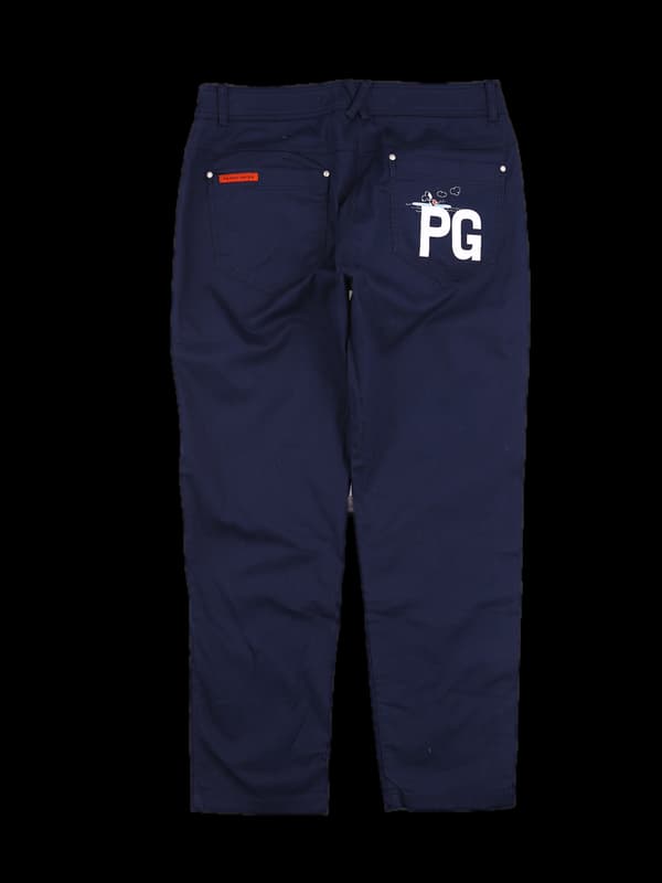 프린팅 코튼 팬츠