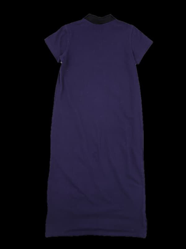 카라 트임 반팔 원피스